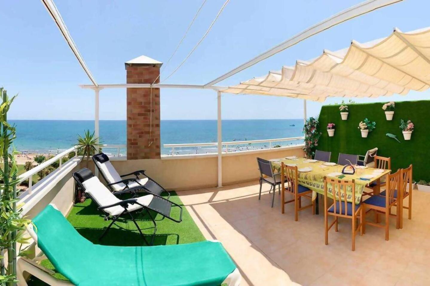 Appartamento Ayf Amaneceres Frente Al Mar Oropesa del Mar Esterno foto