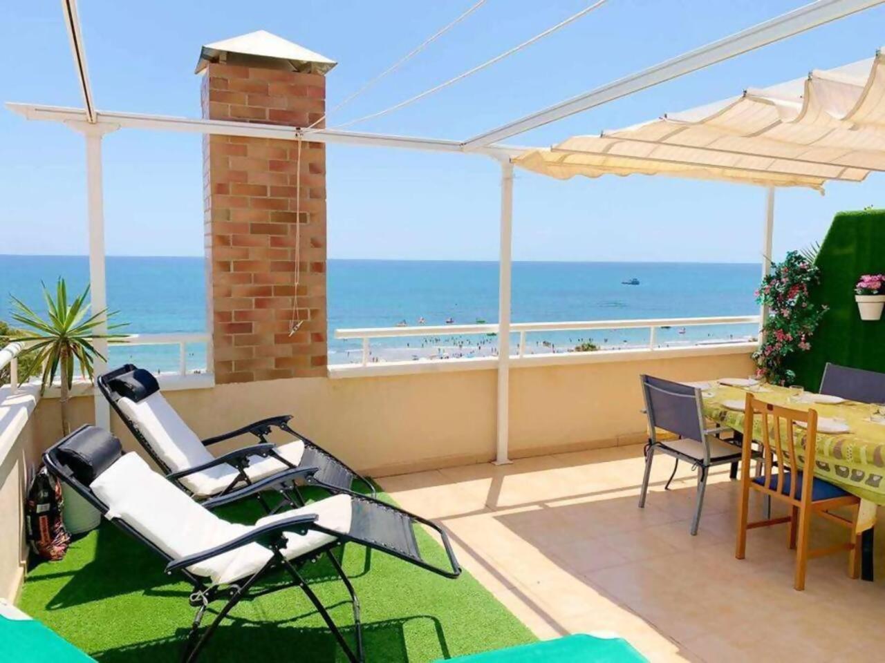 Appartamento Ayf Amaneceres Frente Al Mar Oropesa del Mar Esterno foto